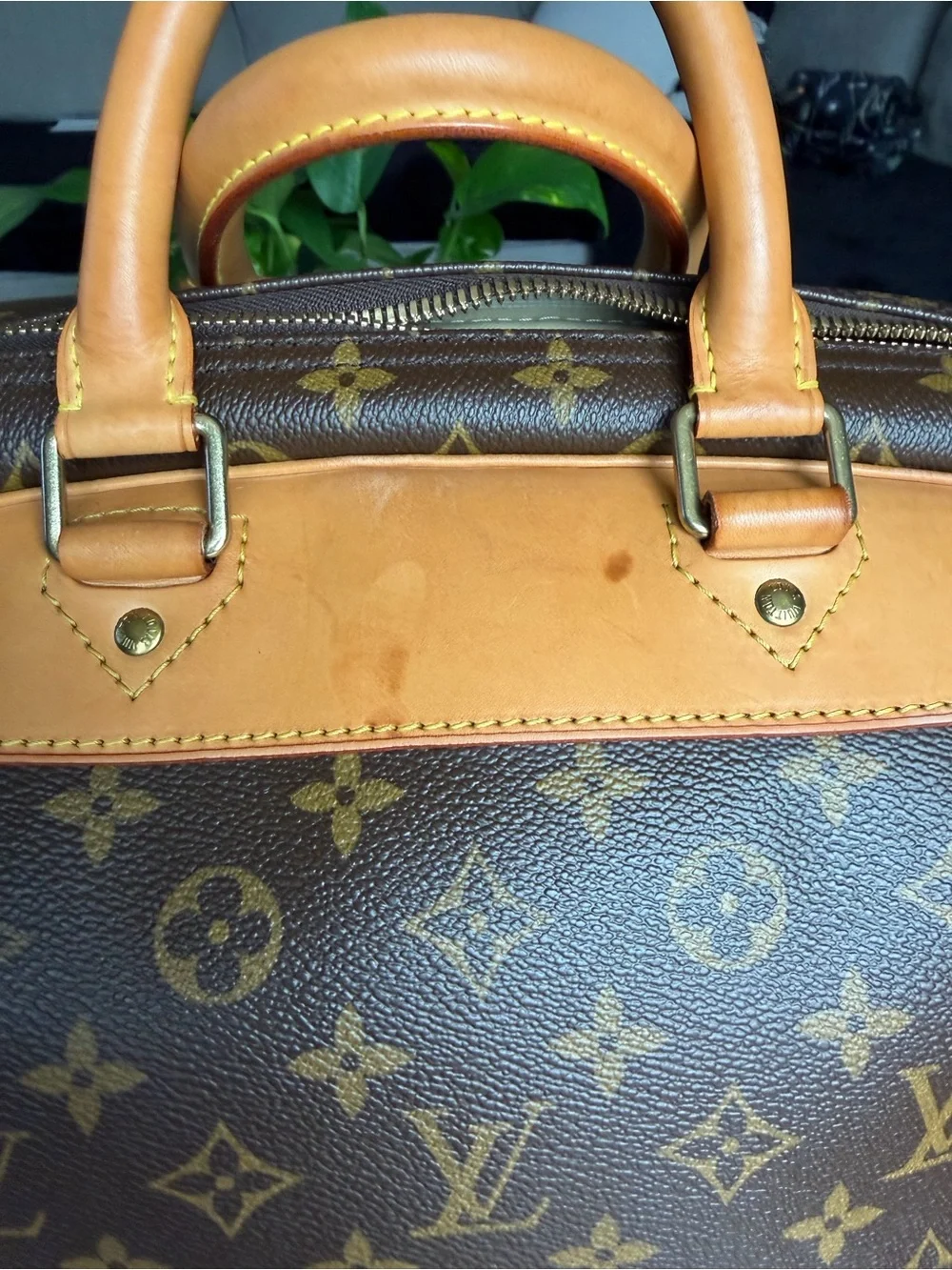 Louis Vuitton Evasion Travel Tote with COA